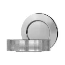 Untersetzer Edelstahl 10er Set