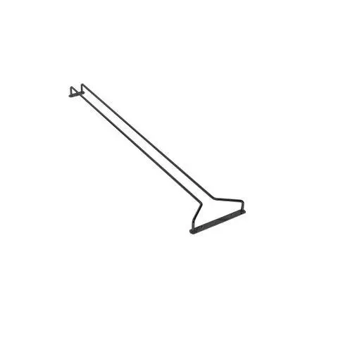 Gläserschiene 30 cm schwarz 2 Stück 