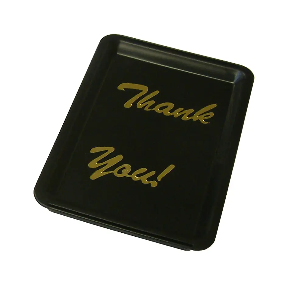 Trinkgeld-Tablett "Thank You" 