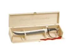 Champagnersäbel in Holzbox