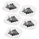 Tropffreier Wein Ausgießer "Safety" 5 Stück Edelstahl kupferfarben