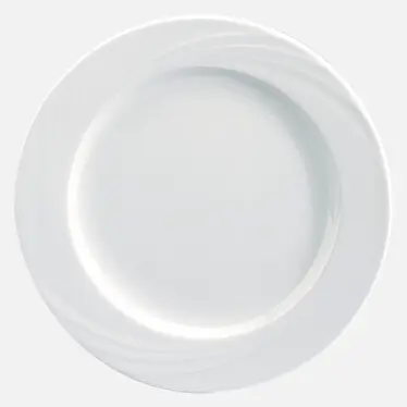 Teller flach Fahne 31 cm Form 1298 weiß Schönwald - Restposten   