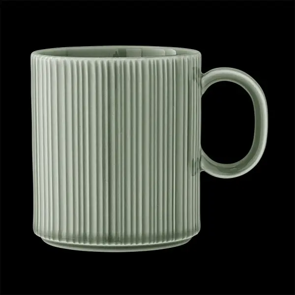 Becher mit Henkel 34 cl Concorde Vollglasur grün