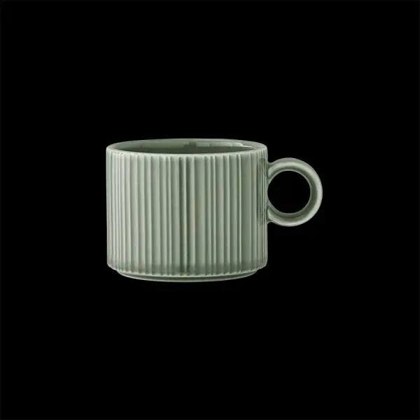 Espresso-Obere 8,5 cl Concorde Vollglasur grün