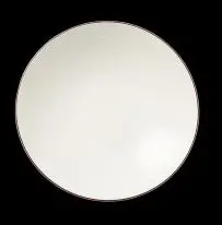 Teller tief coupe Concorde farbiger Rand rot