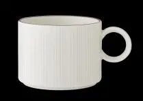 Kaffee-Obere 22,75 cl Concorde farbiger Rand rot