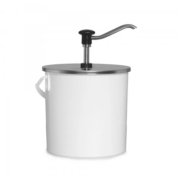 Druckknopfdosierspender EBK 10 mit Eimer 