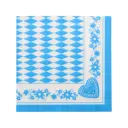 Motiv Servietten 1/4-Falz 40 cm x 40 cm "Bayerische Raute" 50 Stück