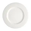 Gourmet Teller 28,5 cm flach Large Well Willow weiß