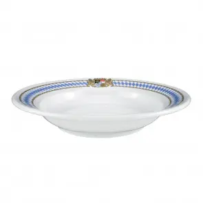 Teller tief Fahne 23 cm 1/2 dick Bayern-Serie  