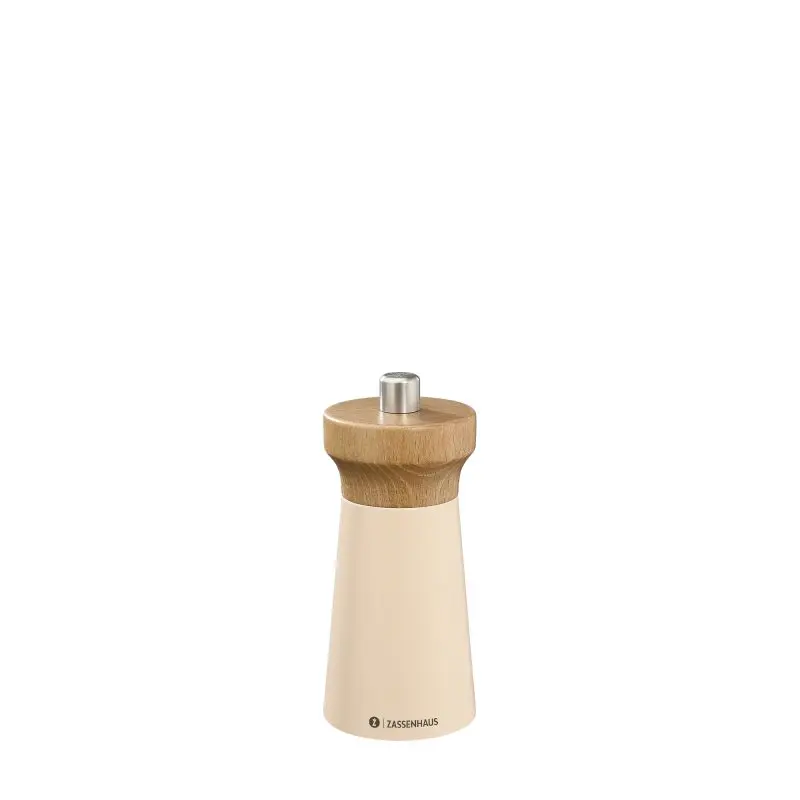 Pfeffermühle 12 cm Buche sand Modell Westerland -Zassenhaus  