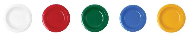 Kinderteller 500 ml tief farbig Melamin 