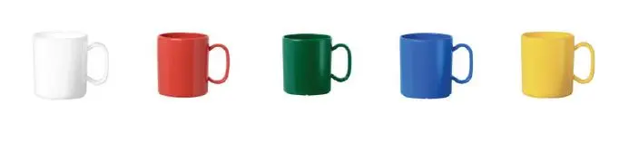 Becher 325 ml farbig PP 