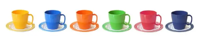 Tasse 230 ml Bistro farbig aus PBT 