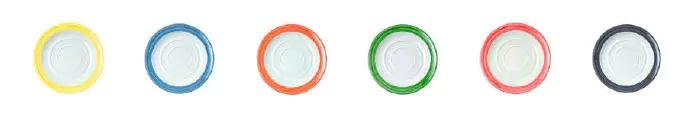 Untere zu Tasse 230 ml Bistro farbig aus PBT  