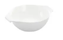 Schüssel / Terrine 1000 ml weiß Melamin   