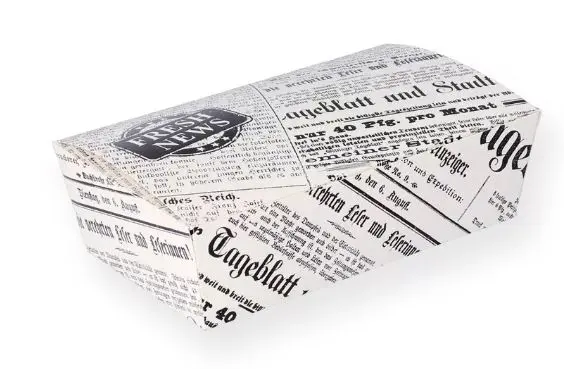 Fingerfood Box mittel "Zeitung" 50 Stück