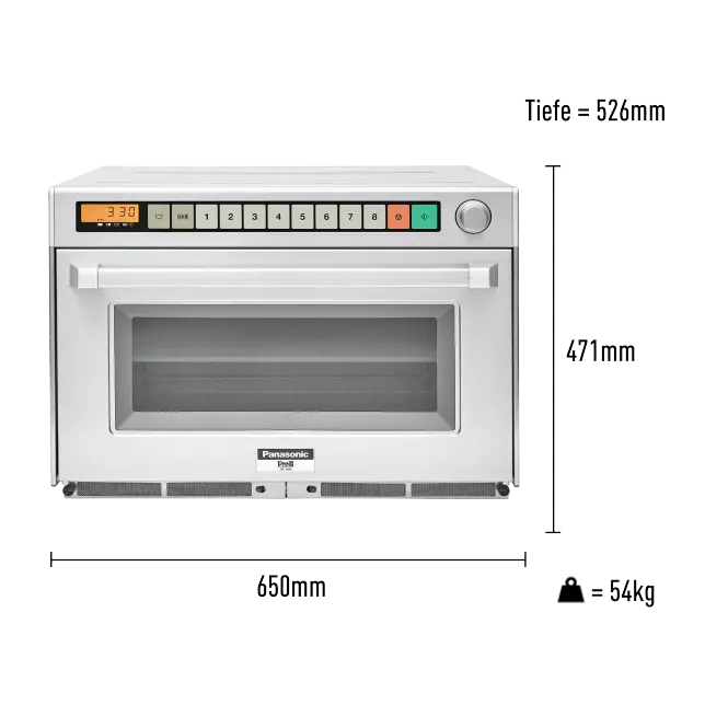 Mikrowelle NE-1880 Gourmet Klasse