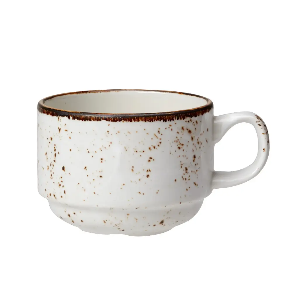 Moccatasse Obere 10 cl stapelbar Serie Craft weiß 