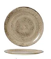 Coupe Teller 30 cm flach Serie Craft porcini
