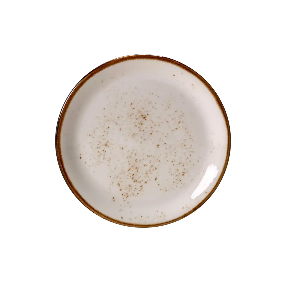 Coupe Teller 15,25 cm  flach Serie Craft weiß 
