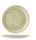 Coupe Teller 25,5 cm flach Serie Craft grün  