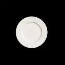 Teller flach 16,5 cm Fahne Concorde weiß