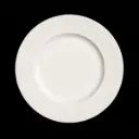 Teller flach 25,5 cm Fahne Concorde weiß  