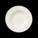 Teller tief 24 cm Fahne Concorde farbiges Band schwarz