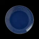 Teller flach coupe 25,5 cm Concorde Vollglasur blau 