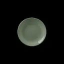 Teller flach coupe 15,25 cm Concorde Vollglasur grün