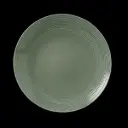 Teller flach coupe 23 cm Concorde Vollglasur grün  