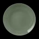 Teller flach coupe 28 cm Concorde Vollglasur grün  