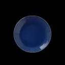 Teller flach coupe 20,25 cm Concorde Vollglasur blau