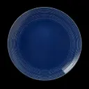 Teller flach coupe 28 cm Concorde Vollglasur blau