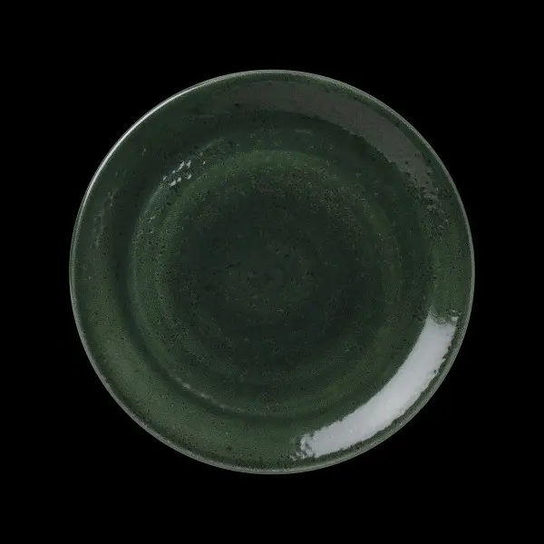 Coupe Plate 30 cm Vesuvius Burnt Emerald