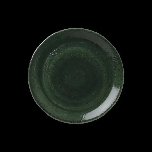 Coupe Plate 23 cm Vesuvius Burnt Emerald