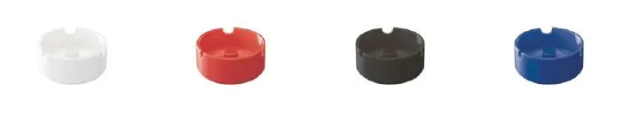 Ascher stapelbar 125 mm aus Melamin   