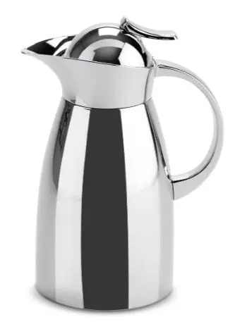 Isolierkanne Edelstahl  hochglanz doppelwandig 1,1 L