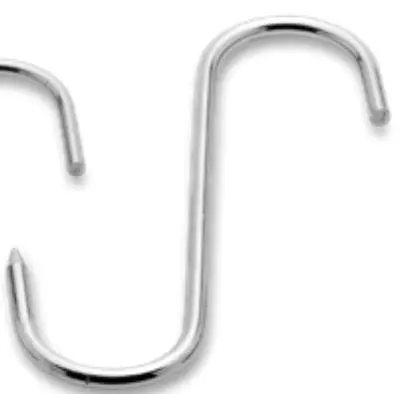 Fleischhaken / S-Haken  14 cm - 10 Stück