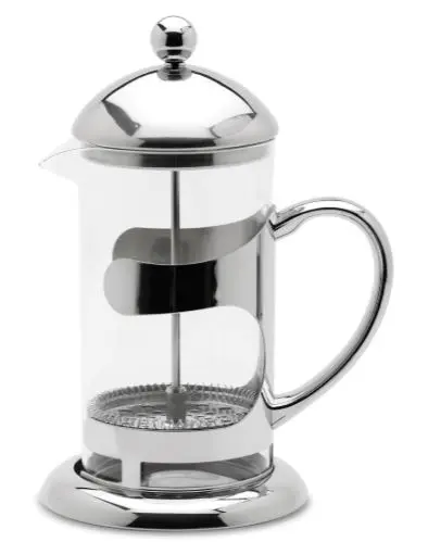 Pressfilterkanne Borosilikatglas / Edelstahl 1,5 L