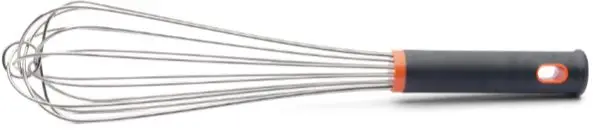 Rührbesen Profi mit Nylongriff 45 cm 8 Doppeldrähte a 2,3 mm