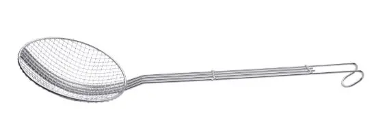 Schaumlöffel Ø 20 cm tiefe Form