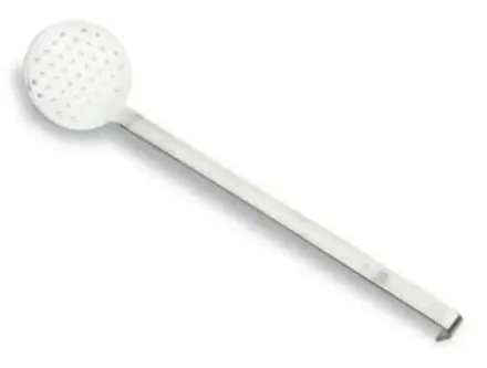 Schaumlöffel 14 cm langer Stiel              