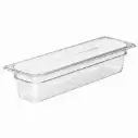 GN-Behälter 2/4-100 mm durchsichtig Polycarbonat