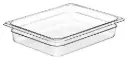 GN-Behälter 1/2-100 mm durchsichtig Polycarbonat