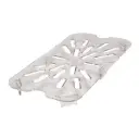 GN-Abtropfplatte 1/3 durchsichtig Polycarbonat