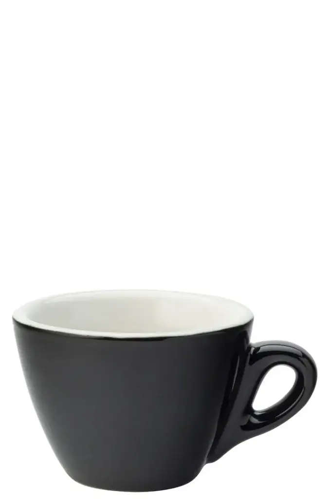Barista Flat White Black Cup 5.5oz (16cl)