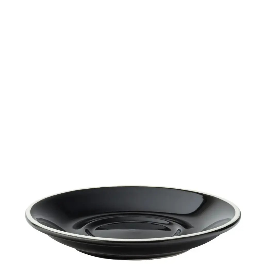 Barista Black Saucer 6" (15.5cm)