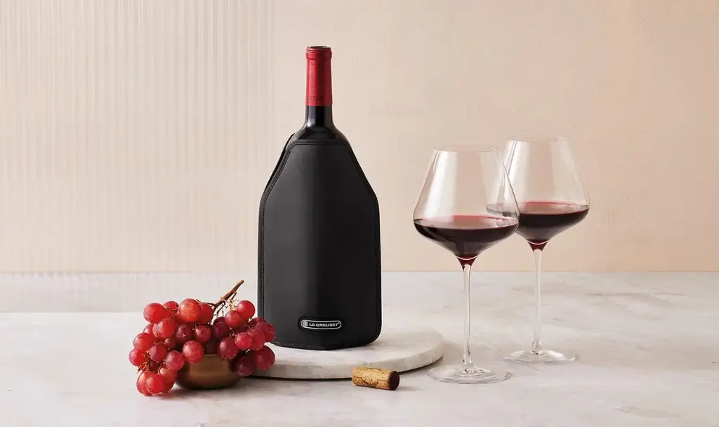 Aktiv-Weinkühler WA-126 schwarz 23 cm 